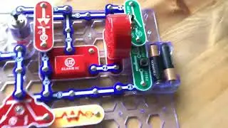 Snap circuits fire alarm system test #1