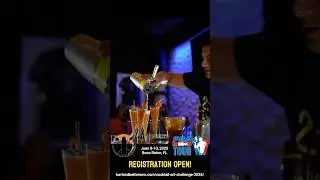 Registration is open for the Cocktail Art Challenge June 8-10, 2025!
