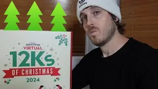Run Disney Virtual 12Ks of Christmas Challenge 2024 Unboxing
