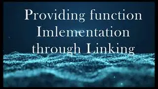 Defining Functions through linking | C/C++ / Library linking and Compiling | Udemy