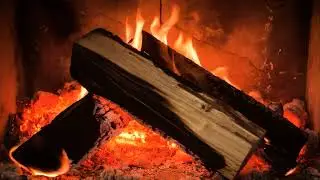 5 HOURS of Relaxing Fireplace Sounds - Burning Fireplace & Crackling Fire Sounds (NO MUSIC)