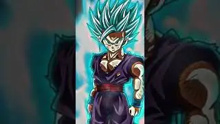 Dragon Ball Characters In Ssj Blue Mod.    #shorts #dbs #ssjblue