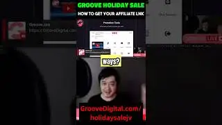 🔗 How To Get Your Affiliate Link For The Groove Holiday Sale