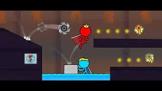 RED AND BLUE STICKMAN 2 - Play without download!