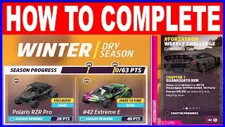 Forza Horizon 5 Winter Season Festival Playlist - How to Complete Winter Dry Season Series 18 Guide