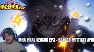 MY HERO ACADEMIA FINAL SEASON EP3 REACTION - Bakugo VS. All For One!