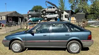 Getting the barn find Rover 214 running, new Fuel pump first and she’s away