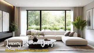 Modern Minimalist Home Ideas 2026  Luxury Interior Design Inspiration
