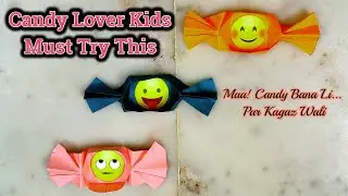 How To Make Easy Paper Candy For Kids 🍬 | Fun & Simple Nursery Craft Ideas | Paper Craft Easy