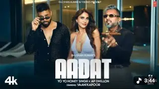 AADAT ( official video ): YO YO Honey Singh | AP DHILLON # ff india official game # viral # video 