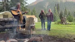 Trail riders of the canadian rockes, song by Carol and Charlotte 