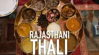 🌟രാജസ്ഥാനി താലി - Rajasthani Thali - Chokhi Dhani Ethnic Village Resort - चोखी ढाणी विलेज