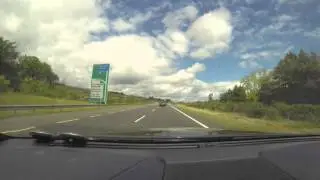 The Kruug Power Bentley on the Cannonball Ireland and Monaco Roadtrips, for Children's Charity.