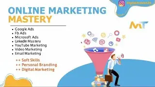 ONLINE MARKETING MASTERY COURSE in Millionaire Track #Millionaretrack #EARNING #digitalmarketing