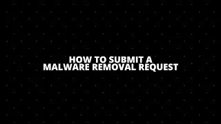 How to create malware removal request with Sucuri