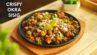 How to cook Cook Crispy Okra Sisig | Vegan and Vegetarian Okra Sisig Recipe