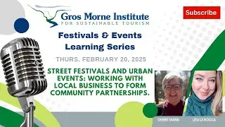 FEO Presents: Street Festivals & Urban Events Working with Local Business in partnership with GMIST.