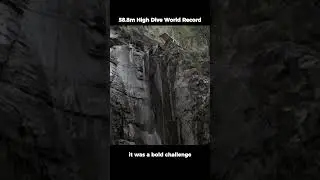 Record-Breaking 58.8m High Dive!