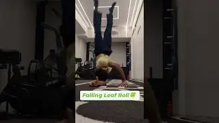 Falling Leaf Roll 🍀 | Soft Acro #Fallingleafroll #acrobatics #Softacro #Handstand #Movement