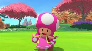 Mario Golf: Super Rush - Speed Golf - Shelltop Sanctuary - Toadette vs Peach vs Daisy vs Pauline