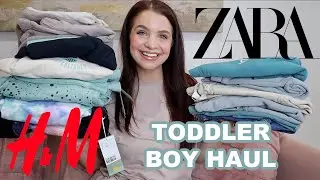 TODDLER BOY CLOTHING HAUL ZARA & H&M Kids Clothing 2022