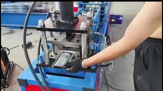 Cold Rolling Roller Steel Profile  Up Shutter Door Roll Forming Machine