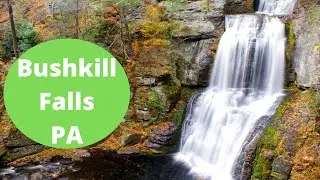 Bushkill Falls Known As The Niagara Of Pennsylvania  - 2 Miles Of Waterfalls