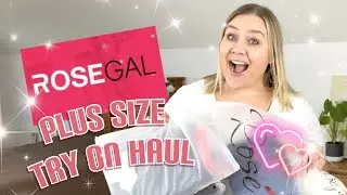 ROSEGAL Plus Size Try On Haul 2020 | UK Size 24 | Apple Shape Fashion *Positivily surprised*