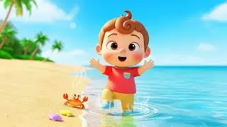 Beach Day, Hot And Cold Song | Opposites | BrainyTunes Kids Songs