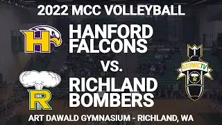 2022 MCC Volleyball - Hanford Falcons vs. Richland Bombers