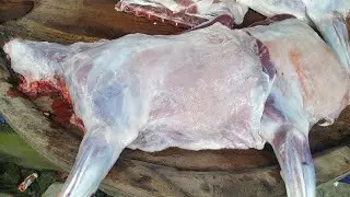 Amazing Goat Meat Cutting Video || Fast, Clean & Professional Butcher Skills!