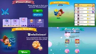 How To Get Free Booster Candy Crush Soda Saga Treasure Hunt, Kimmy's Candy Hunt, Rescue Buddies