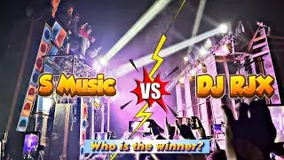 S Music vs DJ Rjx competition 🥵🔥At - Bhalpahari