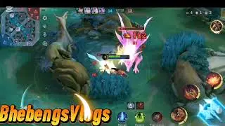 Gigil c franco ky Hanabi 2vs1 sa roaming 😅#mobilelegends #mlbb