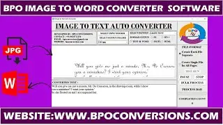 How to download image to word converter application for work from home/data entry works