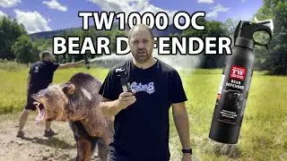 Obrann&yacute; sprej proti medvědům - Recenze a test pepřov&eacute;ho spreje TW1000 OC Bear Defender