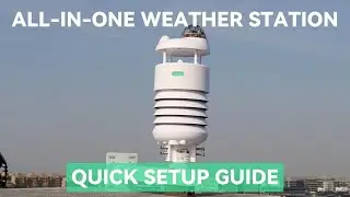 All-in-One Weather Station Quick Setup Guide (Wire Connection, Connect to IoT Cloud Platform)