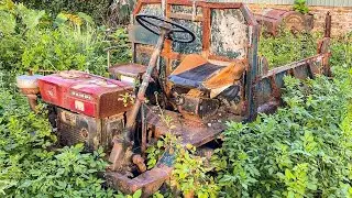 Genius at Work: Restoring and Repairing an Antique Dump Truck! 🚛🔧 P1-Diesel Engine Repair #repair