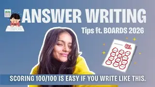 This is how TOPPERS write their answers: Easy Answer Writing Tips for BOARDS 2026 to score 100/100