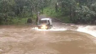 river-crossing off road trip heavy rain Gypsy 4*4 maruti gypsy flood| വാഗമൺ