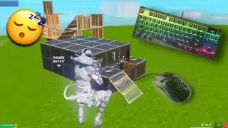 Steelseries Apex TKL 7 😴 Fortnite Keyboard And Mouse Sounds ASMR Gameplay 🤫 No Talking