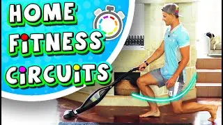 Home fitness circuit exercises for P.E (for children & adults)