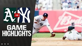 A's vs. Yankees Game Highlights (6/28/25) | MLB Highlights