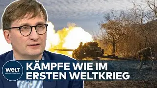 UKRAINE-KRIEG: F&uuml;rchterliche Feuerkraft - Russen erzwingen Stellungskrieg | WELT Analyse
