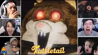 Gamers React to Mama's Jumpscare | Tattletail