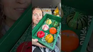trying VIRAL fruit shaped jellies 🍉🍊 #newfood #asiansnacks #snacks #fruit #jelly