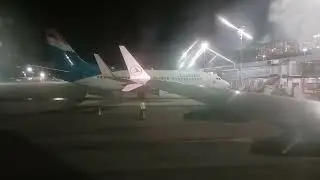 #atterrissage at #luxembourg #airport during the #night