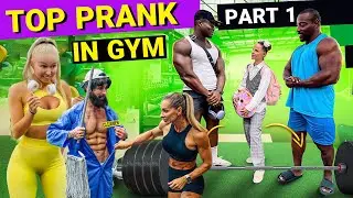 Anatoly gym prank / SCHOOLGIRL AND CLEANER in the gym / Anatoly and Nikita Zdradovskiy #anatoly