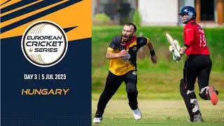 🔴 ECS Hungary, 2023 | Day 3 | T10 Live Cricket | European Cricket