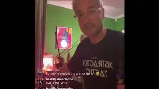 Dan Smith of Bastille performing &lsquo;The Anchor&rsquo; on Distraction Tactics!